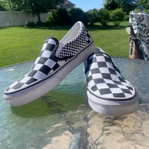 Checkered vans